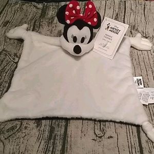NWT Pottery barn kids Minnie mouse thumbie lovey